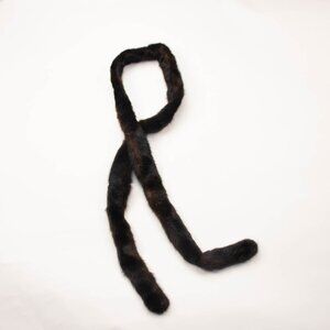 Animal Fur Sustainable Scarf Vintage Accessory